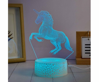 Manta SNL116RGB LED lampa Světelná dekorace Horses RGB 3D
