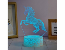 Manta SNL116RGB LED lampa Světelná dekorace Horses RGB 3D