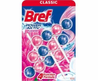 Čistič a osvěžovač toalety Bref PA Flowers 3x50g