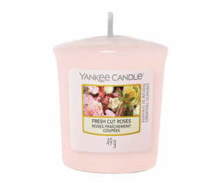 Svíčka Yankee Candle, Čerstvě nařezané růže,   49 g