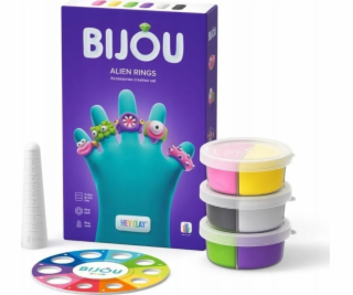 Tm Toys Hey Clay Bijou prsteny s mimozemšťany