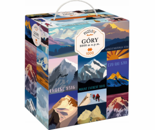 CzuCzu 1000dílné puzzle Puzzlove - Hory 8000 m nad mořem