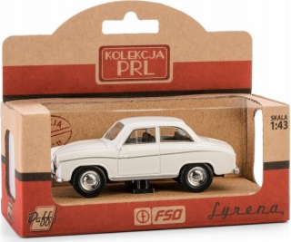 Daffi Vozidlo PRL Syrena 104 White