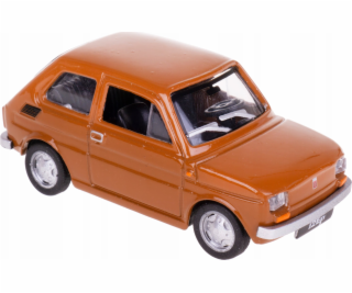 Daffi PRL Fiat 126p hnědé vozidlo