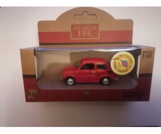 Daffi Červené vozidlo PRL Fiat 126p