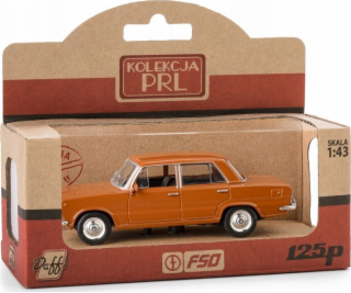 Daffi Hnědé vozidlo PRL Fiat 125p
