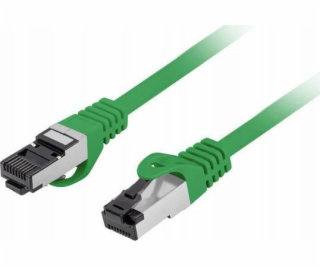 Lanberg Patchcord cat.8.1 S/FTP LSZH CU 5m zelený, schvál...