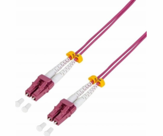 LogiLink Optické vlákno OM4 LC-LC 100m fialové