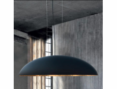 Nowodvorski Závěsná lampa Loft Canoe 7926 černá nad postelí