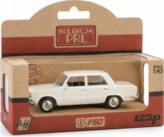 Daffi Vozidlo PRL FIAT 125P - Bílá