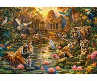 Castor 1000dílné puzzle Tygří ráj