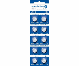 everActive Mini alkalické baterie AG12/G12/LR1142/LR43, b...