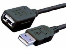 MediaRange Kabel USB-A na USB-A 1,8 m černý (MRCS154)