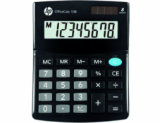 Kancelářská kalkulačka HP-OC 108/INT BX černá