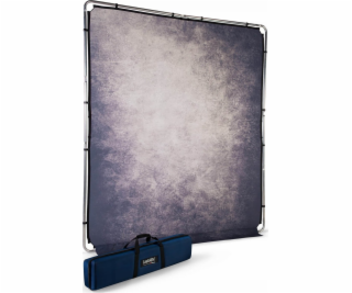 Lastolite pozadí + EzyFrame vintage rám 2 x 2,3 m kouřový