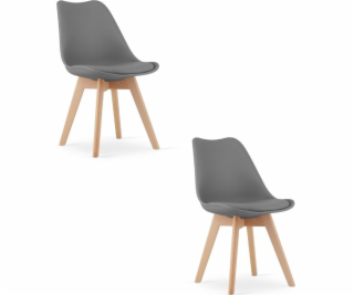 Leobert Židle MARK grafit x 2