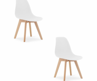 Leobert Židle KITO - bílá x 2