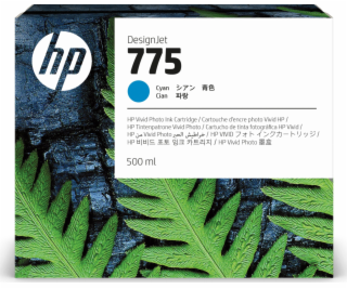 HP Azurová inkoustová kazeta HP 775 500 ml