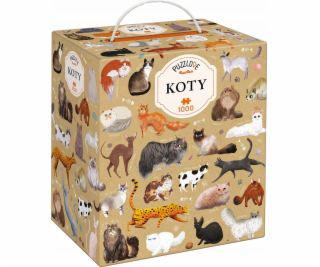 CzuCzu Puzzle Puzzlove Kočky 1000 dílků