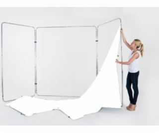 Lastolite Panoramatické pozadí 4m bez rámu bílé