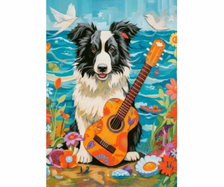 Castor 500dílné puzzle Kolie s kytarou