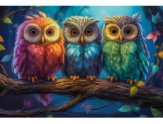 Castor Puzzle 1000 dílků Tři malé sovy