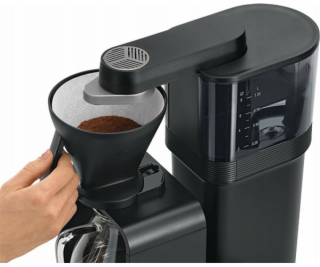 Melitta Kávovar na překapávání Epour v černé a stříbrné b...