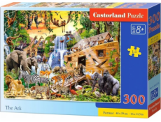Castor 300dílné puzzle Divoká zvířata Ark