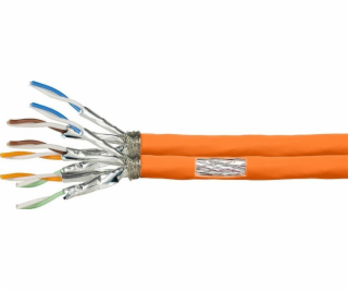 TRITON Síťový kabel LogiLink CPV0063 oranžový 100m Cat7 S...