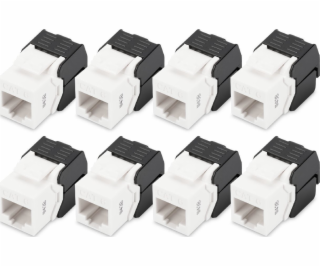 Digitus Digitus Keystone modul CAT 6, nestíněný - 8 ks