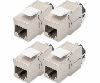 Digitus DIGITUS CAT 6A Keystone Modul, geschirmt s Kabelm...