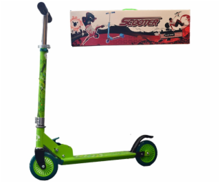 Detská skladacia kolobežka DINO zelená