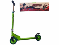 Detská skladacia kolobežka DINO zelená