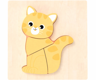 BABU - Ručně vyráběné puzzle - Kočička