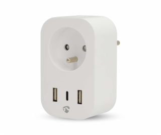 Nedis WIFIP151EWT - WiFi Chytrá Zásuvka |Typ E (CEE 7/6) ...