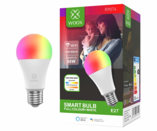 Woox Smart LED žárovka E27 10W RGB CCT R9074 WiFi TuyaWoo...