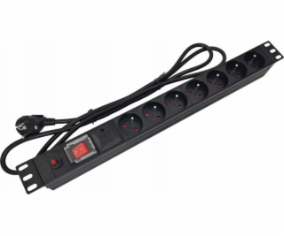 Alantec prodlužovací lišta 19 230V - 7 zásuvek (typ E - C...
