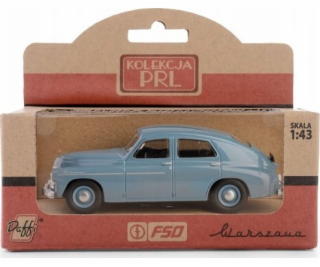 Daffi Vozidlo PRL Varšava M20 šedé