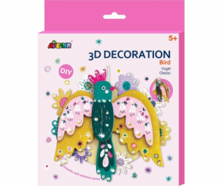 MG DYSTRYBUCJA Kreativní sada 3D dekorací - Pták