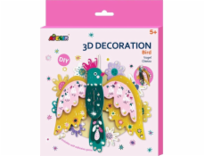 MG DYSTRYBUCJA Kreativní sada 3D dekorací - Pták