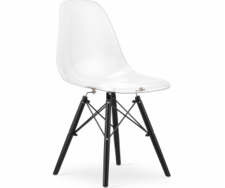 Taakie Meble Takakie Meble OSAKA Židle transparentní / če...