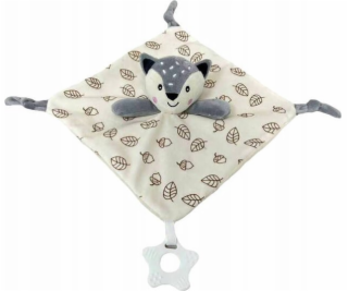 TULILO Plyšová hračka Liška Miluś krémová 25x25 cm