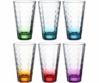 Leonardo Sada 6 vysokých sklenic 300ml Opitc