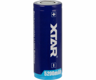 Akumulátor XTAR  26650 3,6 V Li-ion 5200 mAh s ochranou