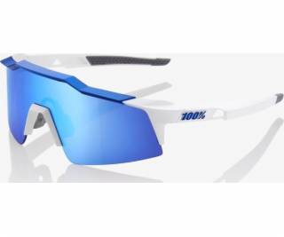 100% Brýle SPEEDCRAFT SL Matně bílá/metalicky modrá - HiP...