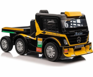 Lean Cars Mercedes Bateriový vůz + Návěs XMX622B Žlutý LCD