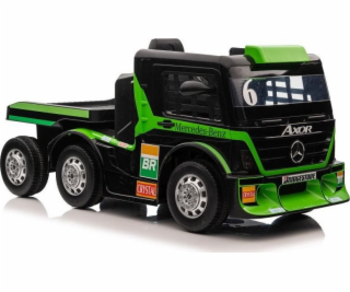 Lean Cars Mercedes Bateriový vůz + návěs XMX622B Zelený LCD