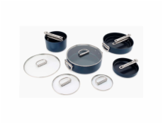 Joseph Joseph Space Folding Han. Ceramic N/S 6pc Blue Cookware