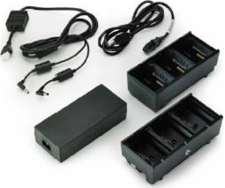 Two 3 slot battery chargers (Q600, QLn or ZQ500)