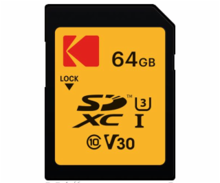 Kodak SD 64GB UHS-I U3 V30 Ultra Performance EKMSD64GXC10...